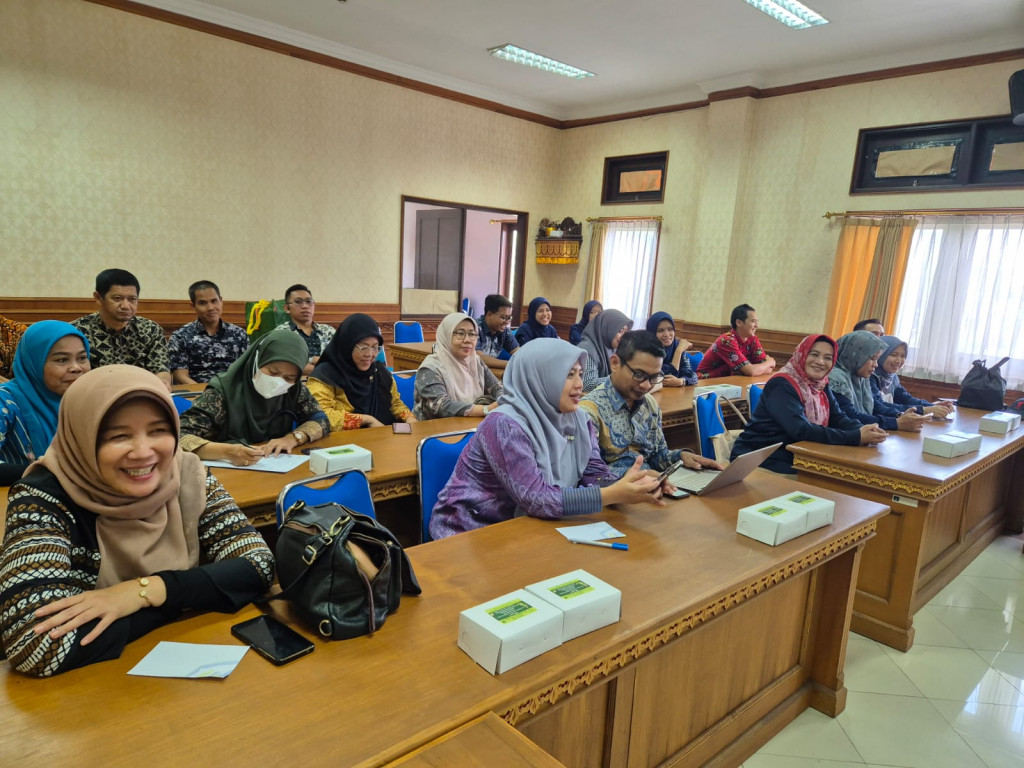 Kunjungan Badan Keuangan Daerah dan Dinas Kearsipan dan Perpustakaan Kota Depok